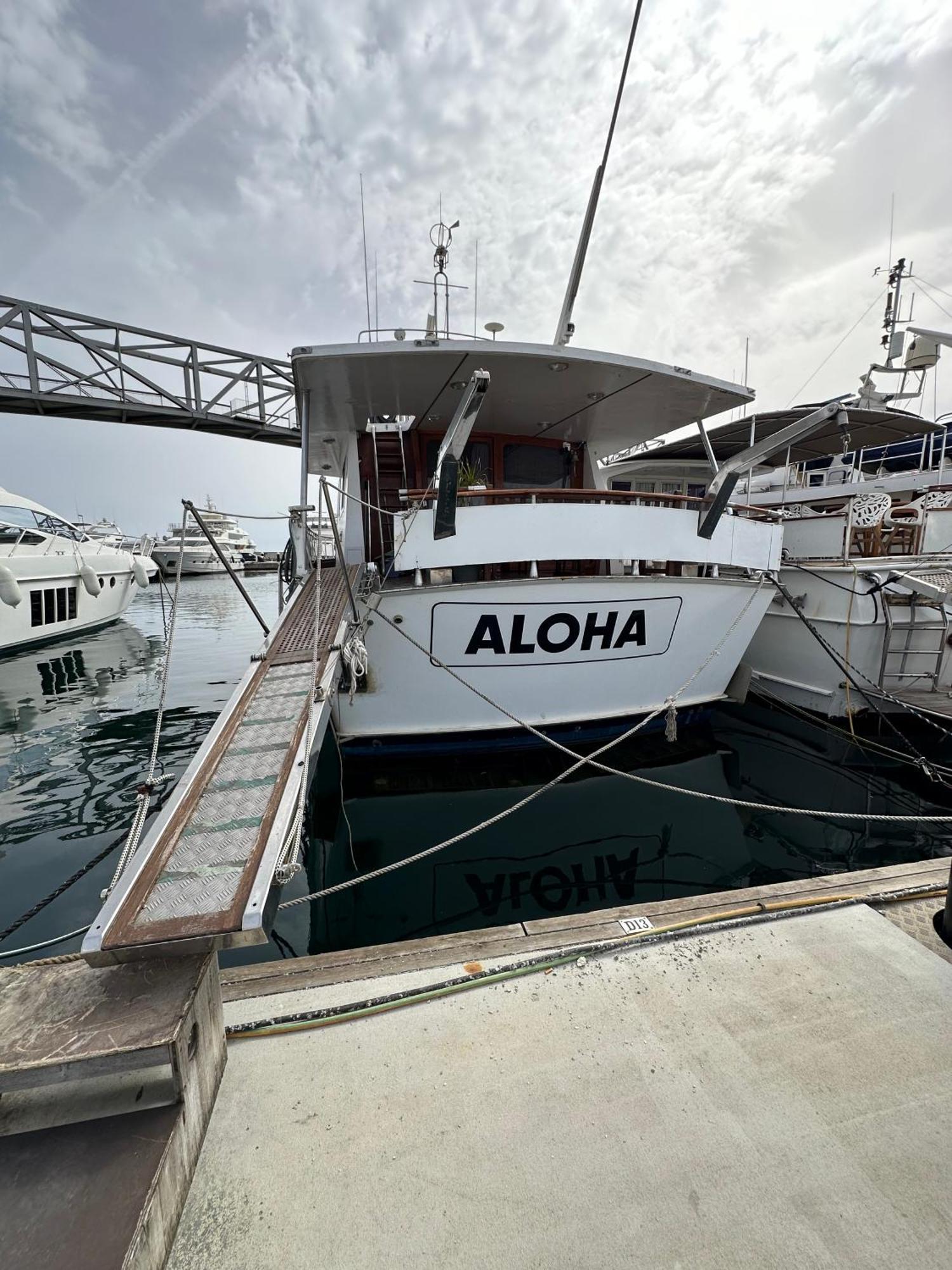 Habitacion Marineria Boat Aloha Barcelone Extérieur photo